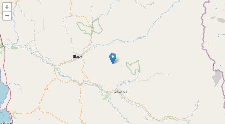 Mapa de la Provincia de Choapa